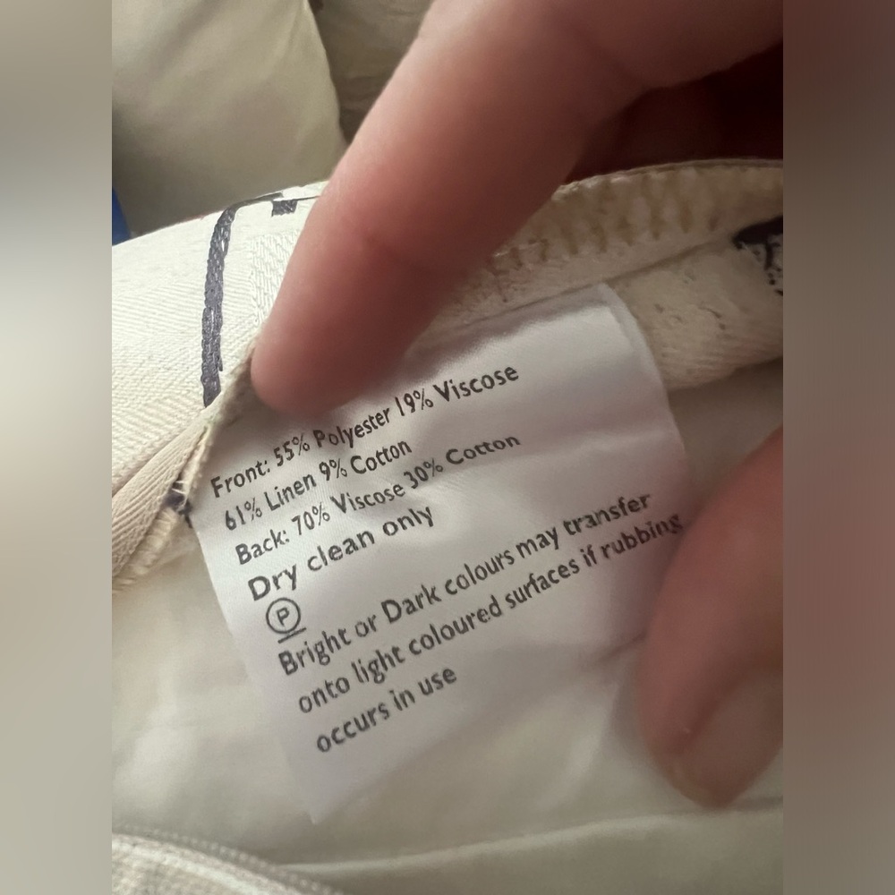 Harlequin - UK designer color strokes elongated accent pillows x2 - Picture 9 of 12